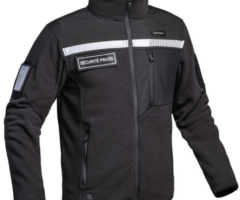 Veste Polaire SÉCU-ONE HV-TAPE Sécurité Privée noir